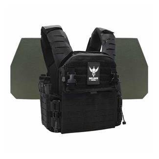 Shellback Tactical Banshee Elite 3.0 Level IV Body Armor Kit / Model L410 Plates Black