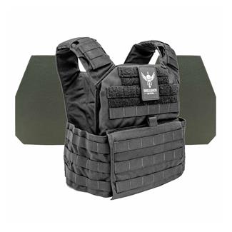 Shellback Tactical Banshee Rifle Level IV Body Armor Kit / Model L410 Plates Black
