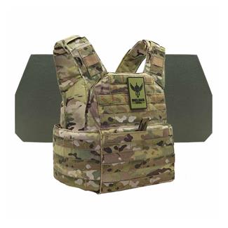 Shellback Tactical Banshee Rifle Level IV Body Armor Kit / Model L410 Plates MultiCam