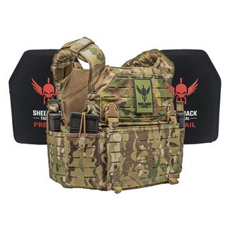 Shellback Tactical Rampage 2.0 Lightweight Armor System / Level III Model LON-III-P Hard Armor Plates MultiCam