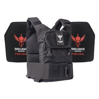 Shellback Tactical Stealth 2.0 Lightweight Armor System / Level III LON-III-P Plates Black