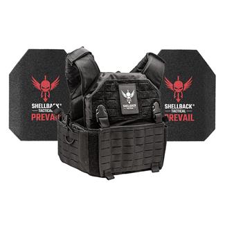 Shellback Tactical Rampage 2.0 Active Shooter Kit / Level III AR1000 Armor Plates Black