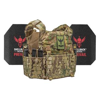 Shellback Tactical Rampage 2.0 Active Shooter Kit / Level III AR1000 Armor Plates MultiCam