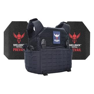 Shellback Tactical Rampage 2.0 Active Shooter Kit / Level III AR1000 Armor Plates Navy Blue