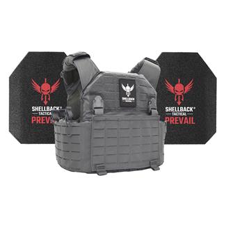 Shellback Tactical Rampage 2.0 Active Shooter Kit / Level III AR1000 Armor Plates Wolf Gray