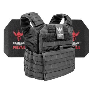 Shellback Tactical Banshee Active Shooter Kit / Level III Model AR1000 Armor Plates Black