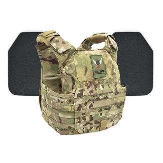 Shellback Tactical Patriot Body Armor Kit / Level III+ P5mmSAO Armor Plates MultiCam