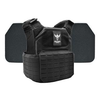 Shellback Tactical Shield 2.0 Body Armor Kit / Level III+ P5mmSAO Plates Black