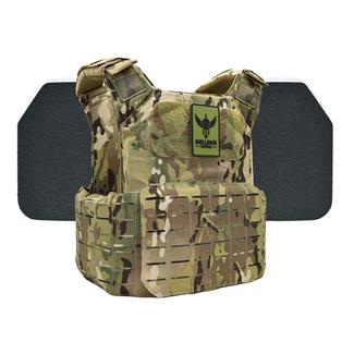 Shellback Tactical Shield 2.0 Body Armor Kit / Level III+ P5mmSAO Plates MultiCam