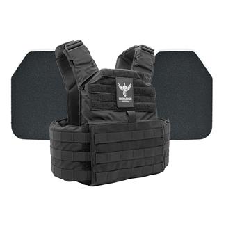 Shellback Tactical Skirmish Body Armor Kit / Level III+ P5mmSAO Plates Black