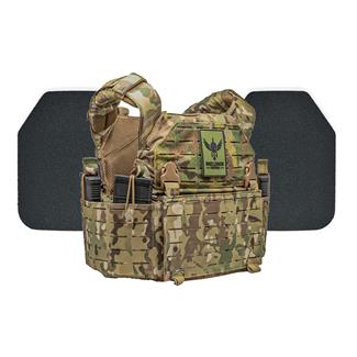 Shellback Tactical Rampage 2.0 Body Armor Kit / Level III+ P5mmSAO Plates MultiCam