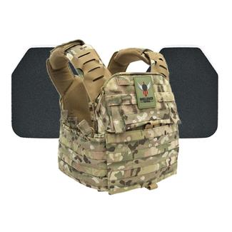 Shellback Tactical Banshee Elite 2.0 Body Armor Kit / Level III+ P5mmSAO Armor Plates MultiCam