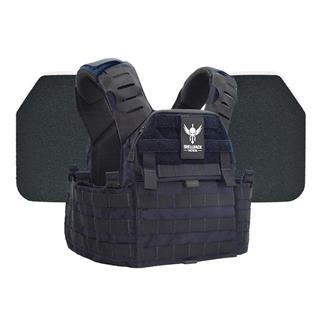 Shellback Tactical Banshee Elite 2.0 Body Armor Kit / Level III+ P5mmSAO Armor Plates Navy Blue