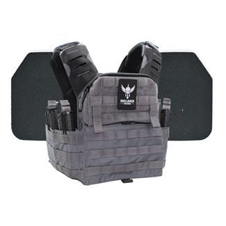 Shellback Tactical Banshee Elite 2.0 Body Armor Kit / Level III+ P5mmSAO Armor Plates Wolf Gray