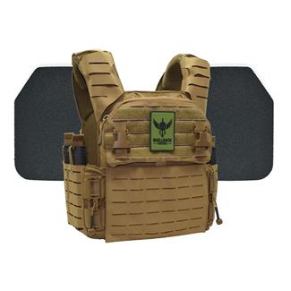 Shellback Tactical Banshee Elite 3.0 Body Armor Kit / Level III+ P5mmSAO Armor Plates Coyote