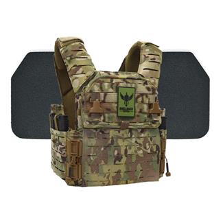 Shellback Tactical Banshee Elite 3.0 Body Armor Kit / Level III+ P5mmSAO Armor Plates MultiCam