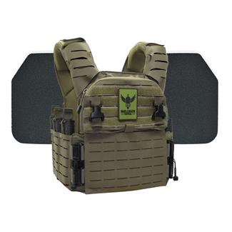 Shellback Tactical Banshee Elite 3.0 Body Armor Kit / Level III+ P5mmSAO Armor Plates Ranger Green