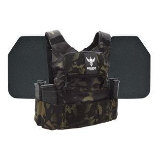 Shellback Tactical Stealth 2.0 Body Armor Kit / Level III+ P5mmSAO Armor Plates Ranger Green