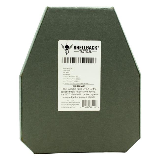 Shellback Tactical Prevail Series Level IV 10 x 12 Swimmers Cut Hard ...