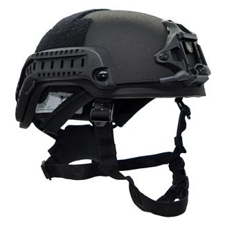Shellback Tactical Level IIIA Spec Ops ACH High Cut Ballistic Helmet Black