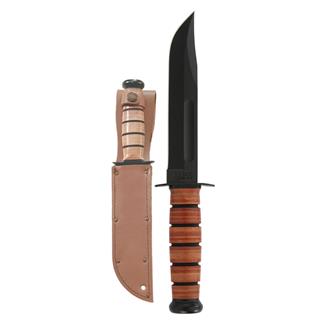 Ka-Bar Single Mark Utility Plain Edge Brown