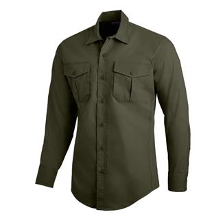 Men's Vertx Long Sleeve Fusion Flex Shirt OD Green