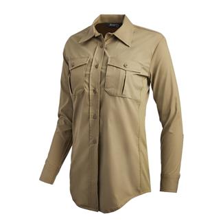 Women's Vertx Long Sleeve Fusion Flex Shirt Desert Tan