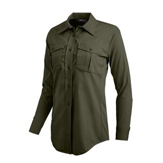 Women's Vertx Long Sleeve Fusion Flex Shirt OD Green