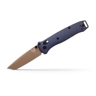 Benchmade Bailout Flat Earth / Crater Blue Plain Edge