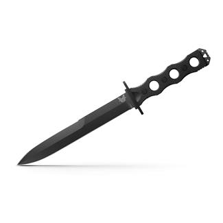 Benchmade SOCP Fixed Blade Plain Edge Black