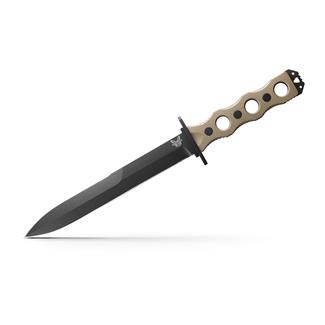 Benchmade SOCP Fixed Blade Tan Plain Edge