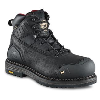 Men's Irish Setter 6" EDGERTON XD Waterproof Composite Toe Boots Black