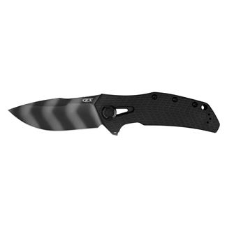 Zero Tolerance G-10 Flipper Black Plain Edge