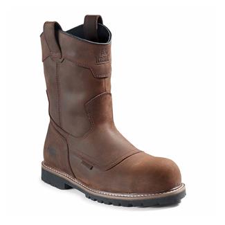 Men's Kodiak McKinney Wellington Waterproof Boots Dark Brown