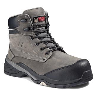 Men's Kodiak Crusade Composite Toe Waterproof Boots Charcoal Gray