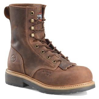 Men's Double H Judge Alloy Toe Boots Brown