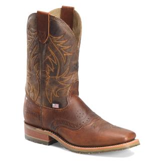 Men's Double H Feller Boots Dark Brown