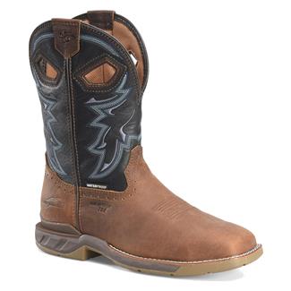 Men's Double H Geddy Composite Toe Waterproof Boots Brown