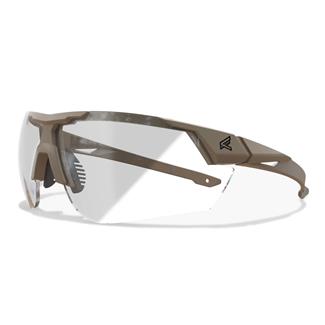 Edge Tactical Eyewear Phantom Rescue Tan499 (frame) / Clear Vapor Shield (lens)