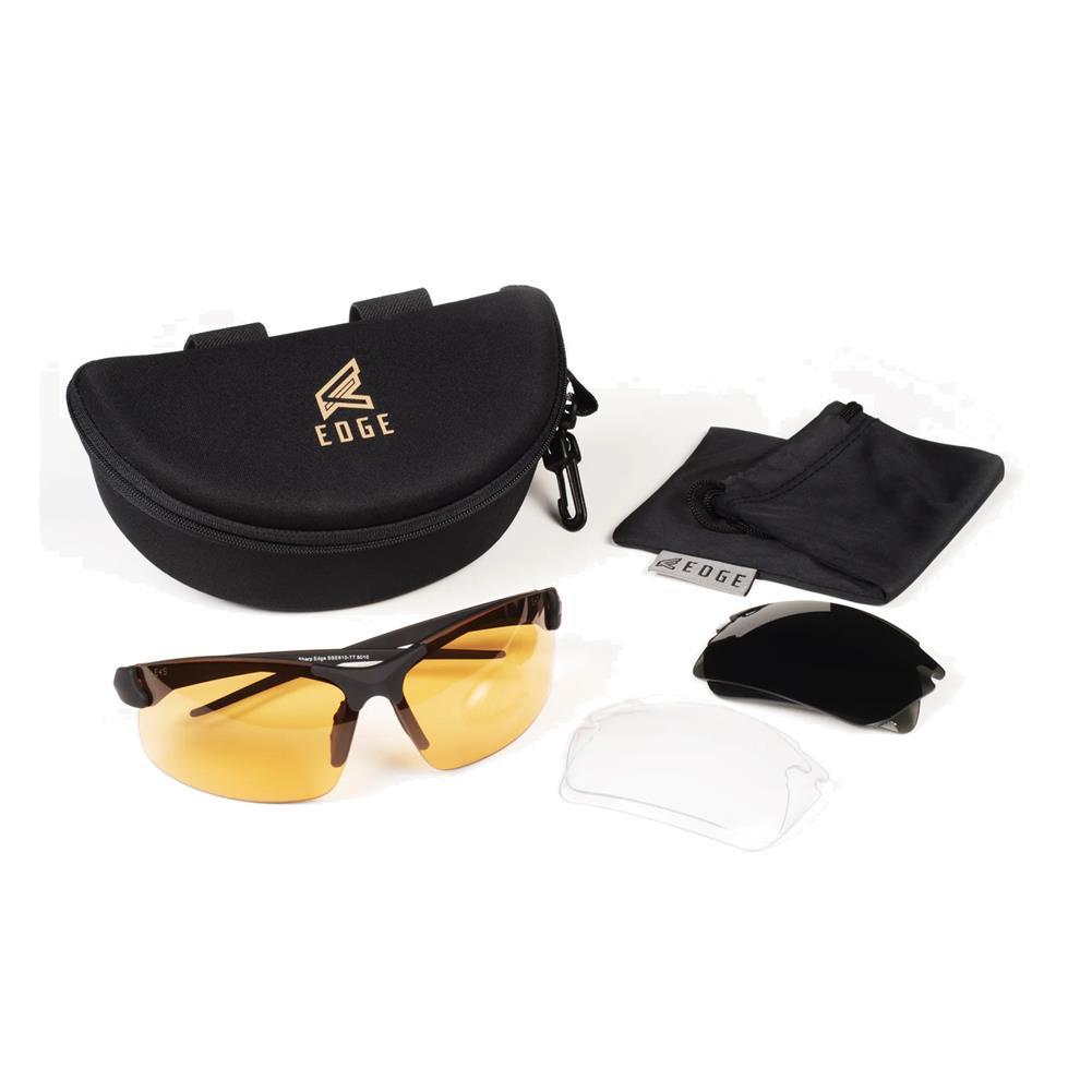 Edge Tactical Eyewear Sharp Edge Thin Temple 3 Lens Kit
