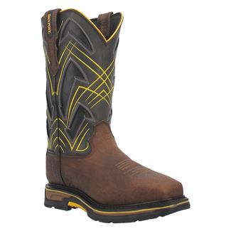 Men's Dan Post Cyclone Composite Toe Waterproof Boots Black / Brown