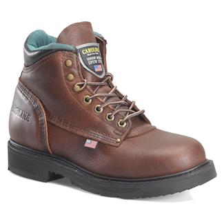 Men's Carolina 6" Sarge Steel Toe Boots Brown