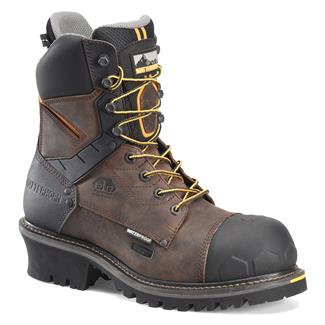 Men's Matterhorn 8" Birle Composite Toe Waterproof Boots Dark Brown