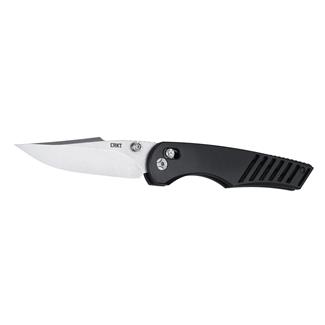 Columbia River Knife & Tool Definitive Crossbar Lock Plain Edge Black