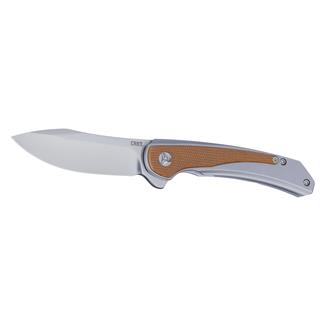 Columbia River Knife & Tool Padawan Brown Plain Edge