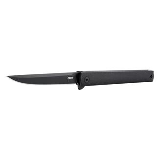 Columbia River Knife & Tool CEO Flipper Plain Edge Black