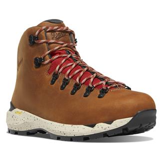 Men's Danner Mountain 4.5" 600 Evo GTX Boots Mocha Brown / Rhodo Red