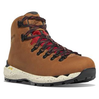 Women's Danner Mountain 4.5" 600 Evo GORE-TEX Boots Mocha Brown / Rhodo Red GTX