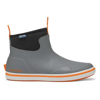 Men's LaCrosse 6" Alpha Deck Waterproof Boots Gray / Orange