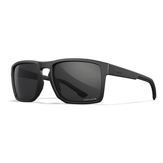 Wiley X Founder Matte Black (frame) - Captivate Gray (lens)